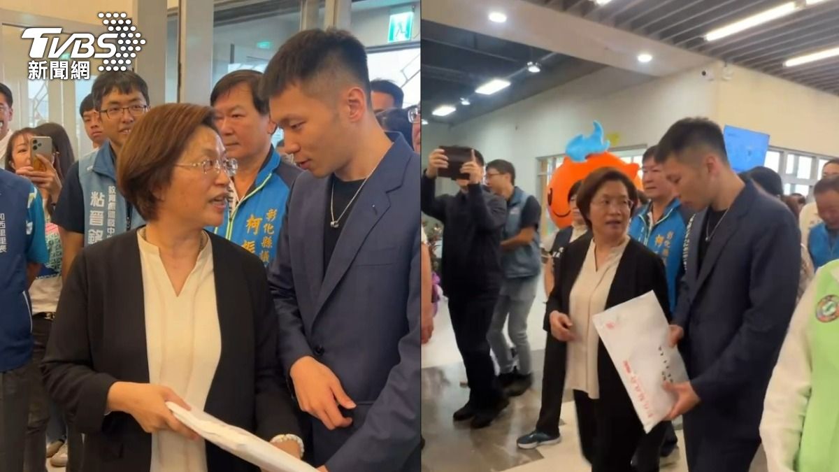 當面遭打槍！王惠美遞紙袋爭取預算　李洋「回6字拒收」超尷尬