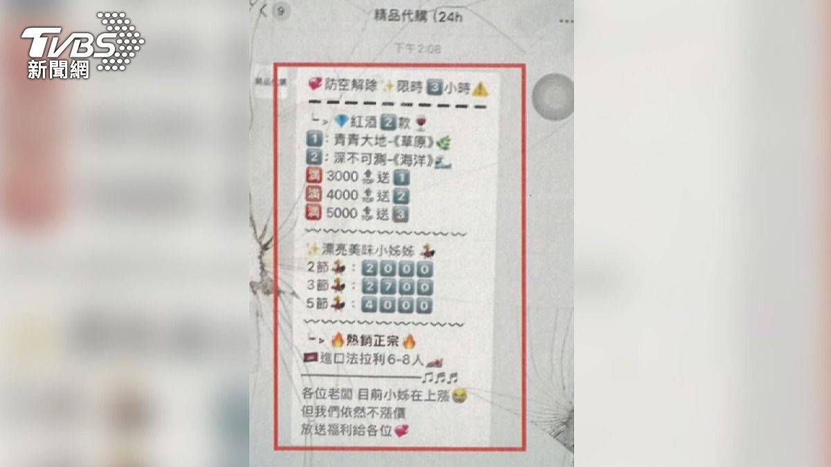「漂亮小姐姐」是K毒!販毒男用色情術語包裝 台中警識破跨區抓人