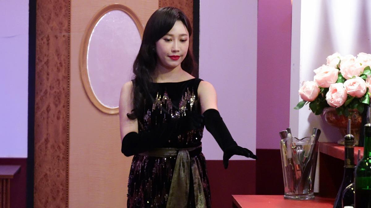 黃露瑤為了維持好身材,片場不敢吃便當。(圖/台視提供)