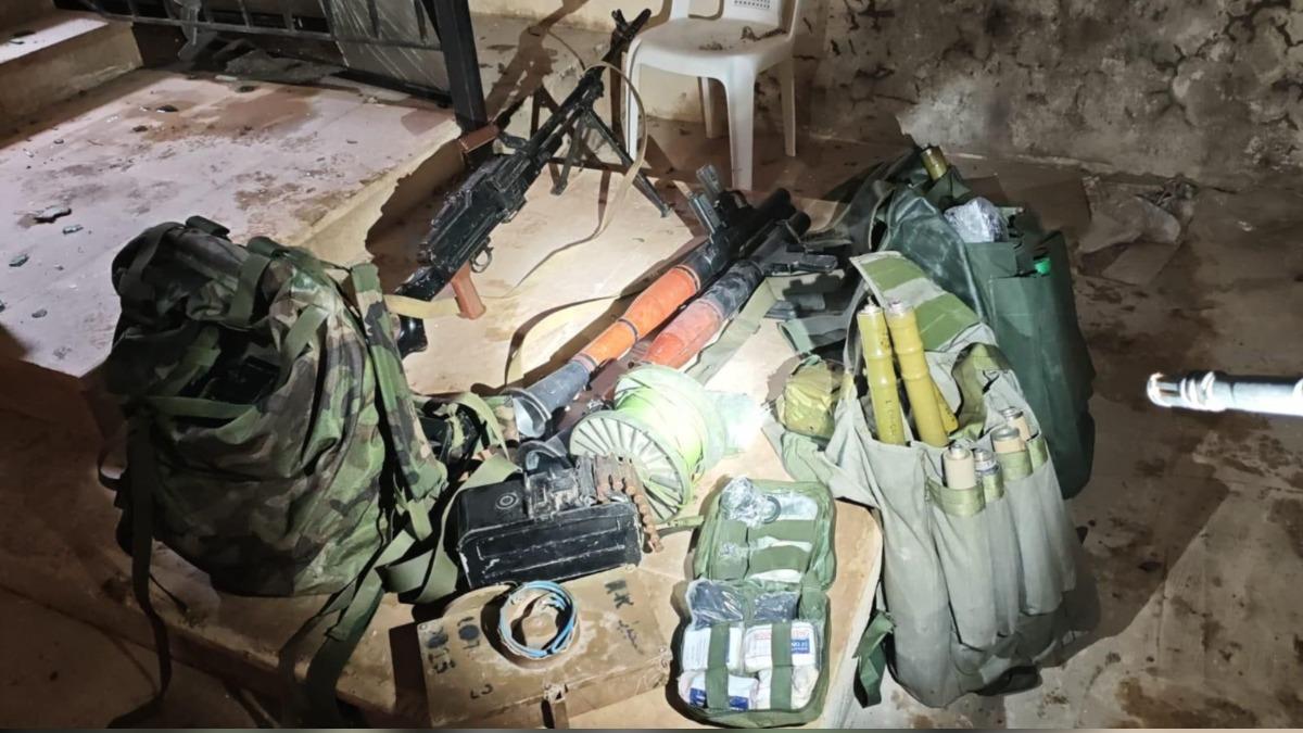 以色列國防軍深入黎巴嫩南部，殲滅真主黨據點。(圖／以色列國防部)