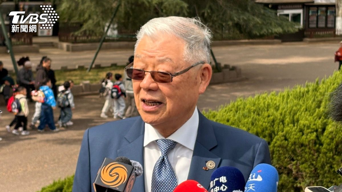前國安會秘書長、駐美代表袁健生。(圖/黃韋銓攝)