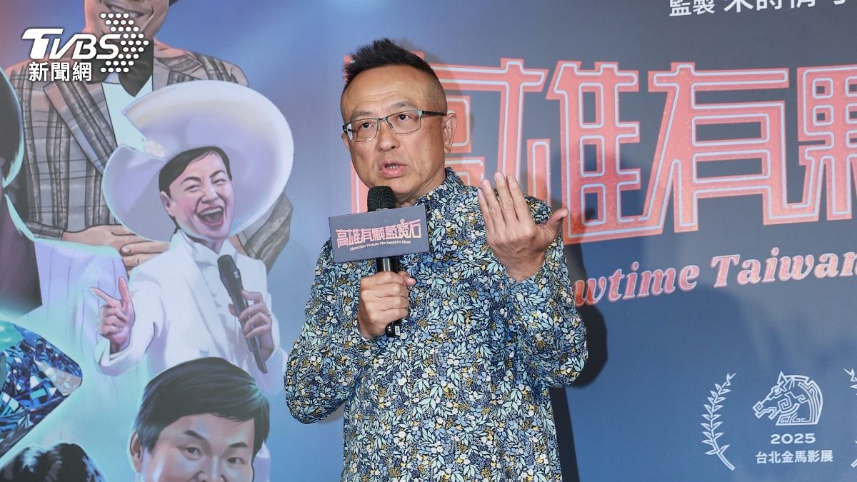 謝順福聊到父親豬哥亮就感動落淚。(圖/黃城碩攝)
