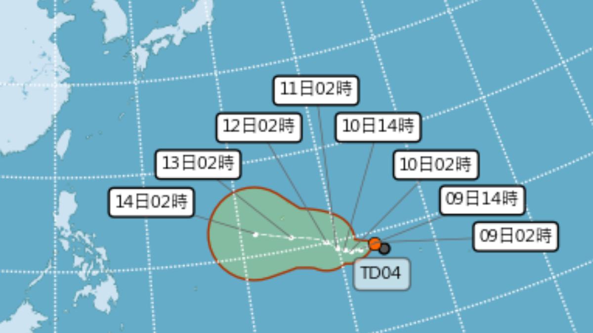天氣/颱風辛樂克「恐大迴轉」!下波變天時間曝