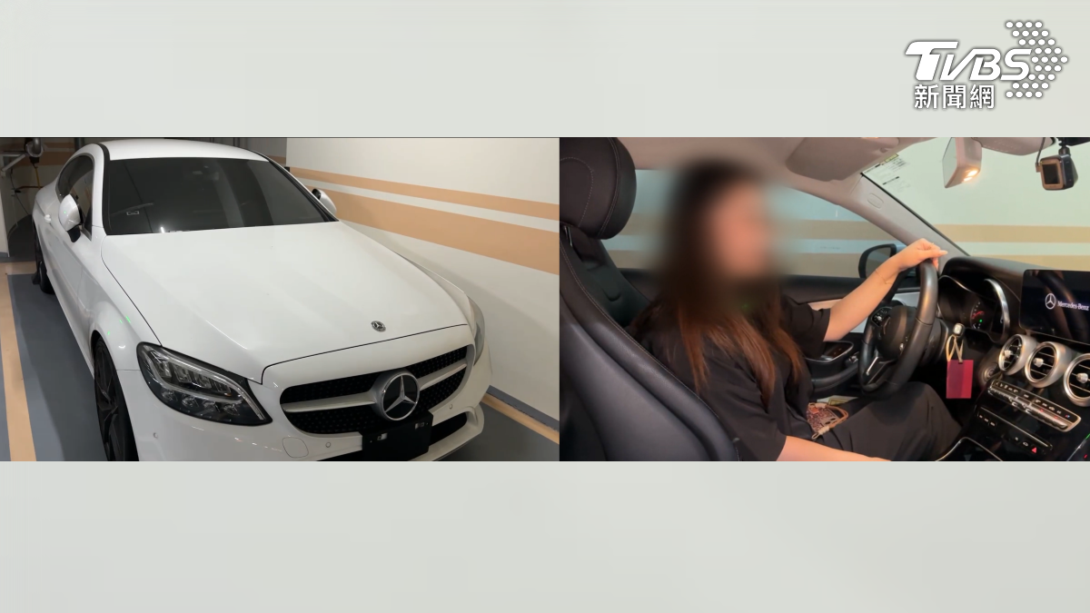 車主戴小姐很無奈,車牌被扣無法再開,怕愛車都沒有開會放到壞掉,只能每隔一段時間,就必須來發動車子(圖/TVBS)