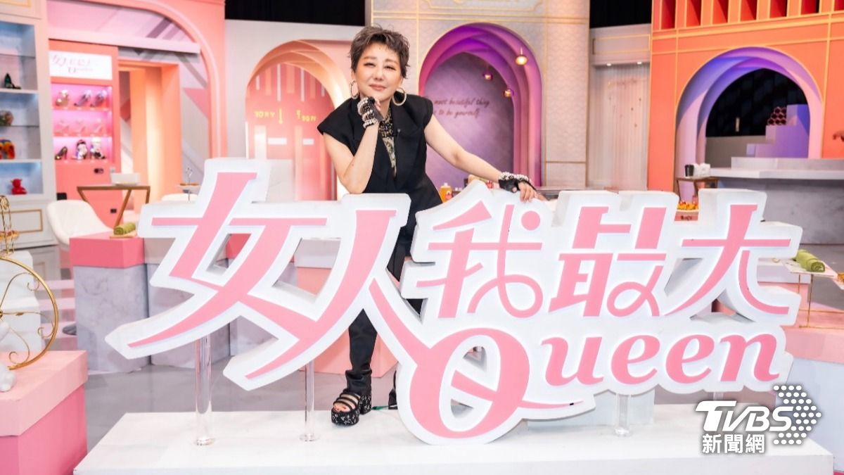 61歲藍心湄眼睛出現飛蚊現象,這輩子第一次就診眼科。(圖/TVBS)