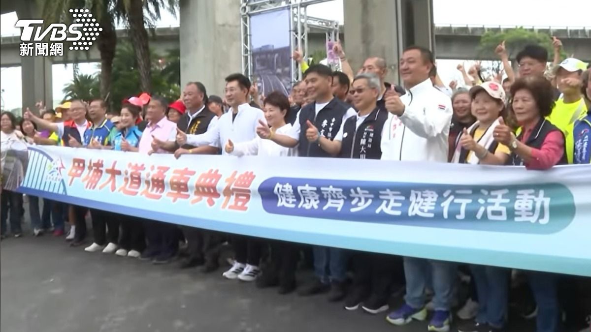 台中甲埔大道通車了!歷時3年斥資16.5億 通勤族「省15分鐘」
