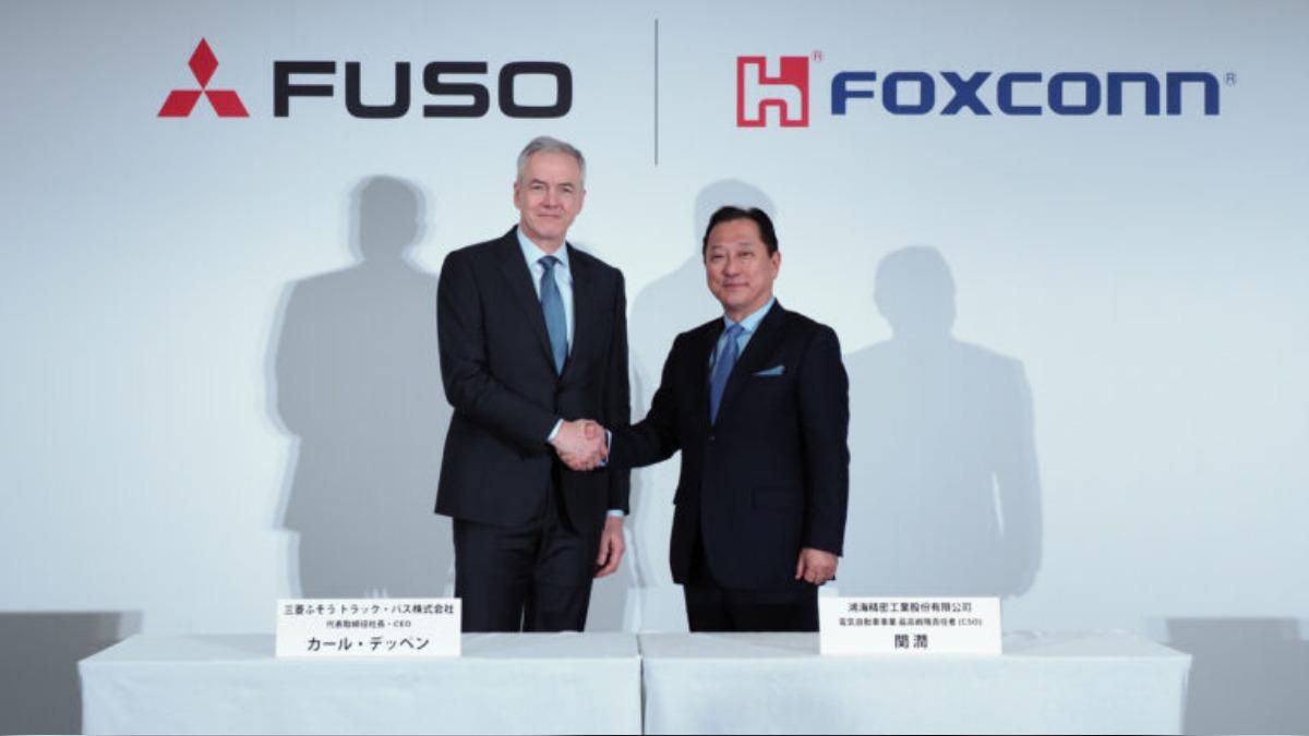 Mitsubishi Fuso、鴻海於今年稍早簽署最後協議,宣布將成立新的巴士公司,經營日本電動巴士市場。(圖/Mitsubishi Fuso提供)