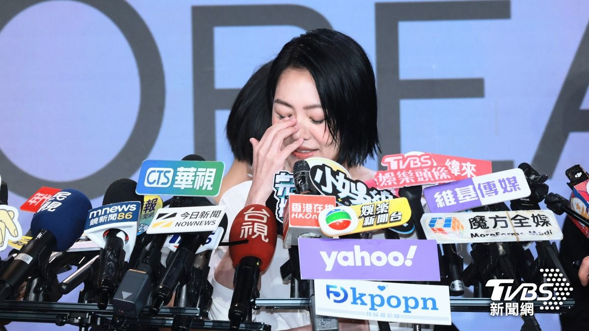 小S出席代言活動,一度哽咽。(圖/趙世平攝)