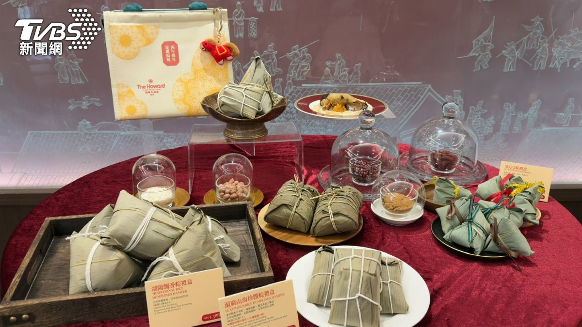 在改裝工程展開之際,福華特別推出具有紀念意義的「改裝前紀念版」端午粽禮。(圖/陳昫蓁攝)