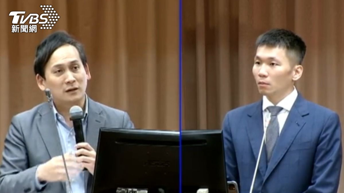 立委葉元之質疑鄭世忠未先告知部長,嘆李洋人事權遭架空。(圖/TVBS)