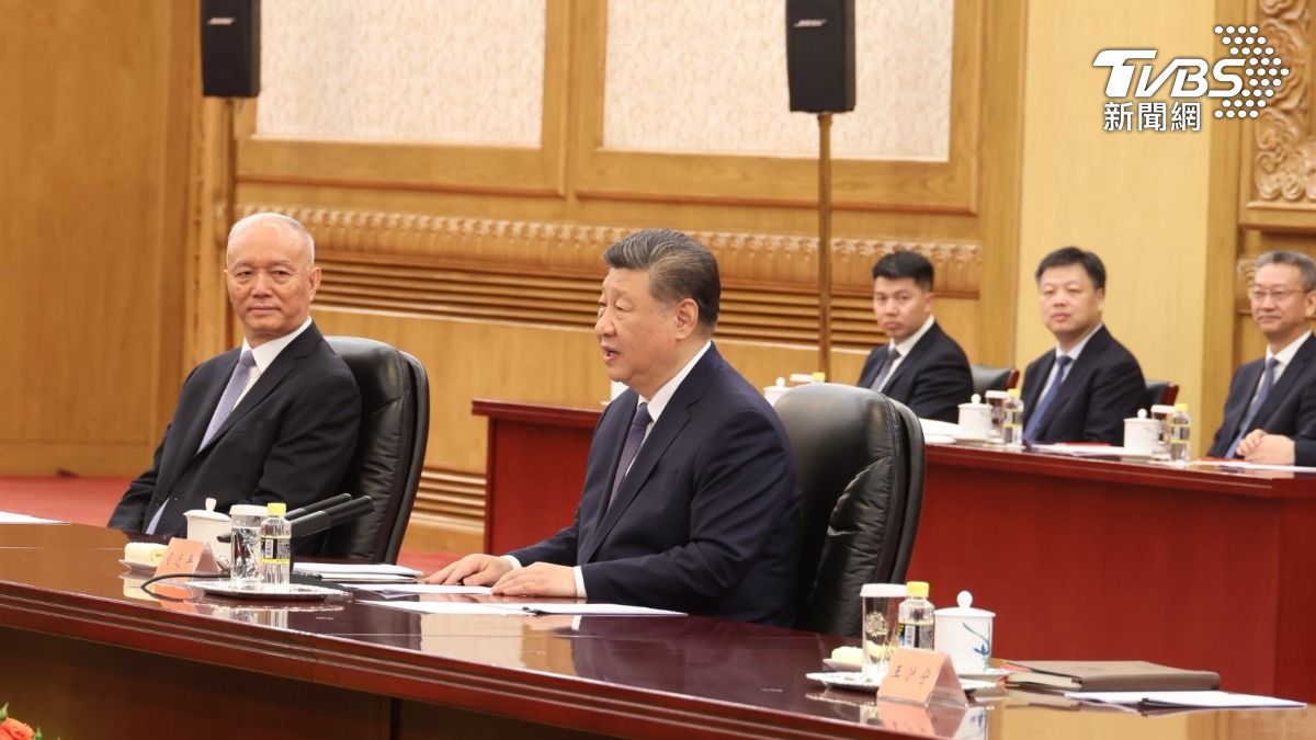 中共中央總書記習近平。(圖/黃韋銓攝)