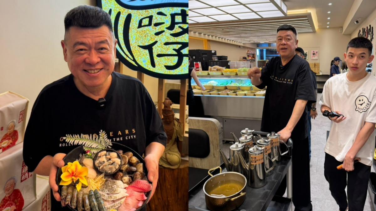 王牌經紀人孫德榮近來在火鍋店當服務生。（圖／孫德榮提供）