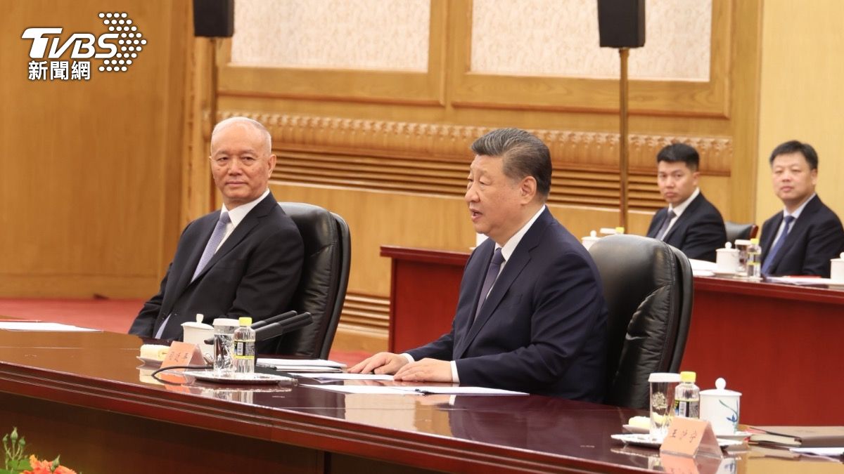 本次鄭習會，中共派出3位政治局常委、1政府官員與會。（圖／黃韋銓攝）