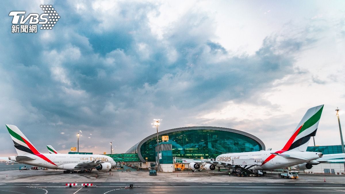 杜拜國際機場資料畫面。(圖/Shutterstock達志影像)