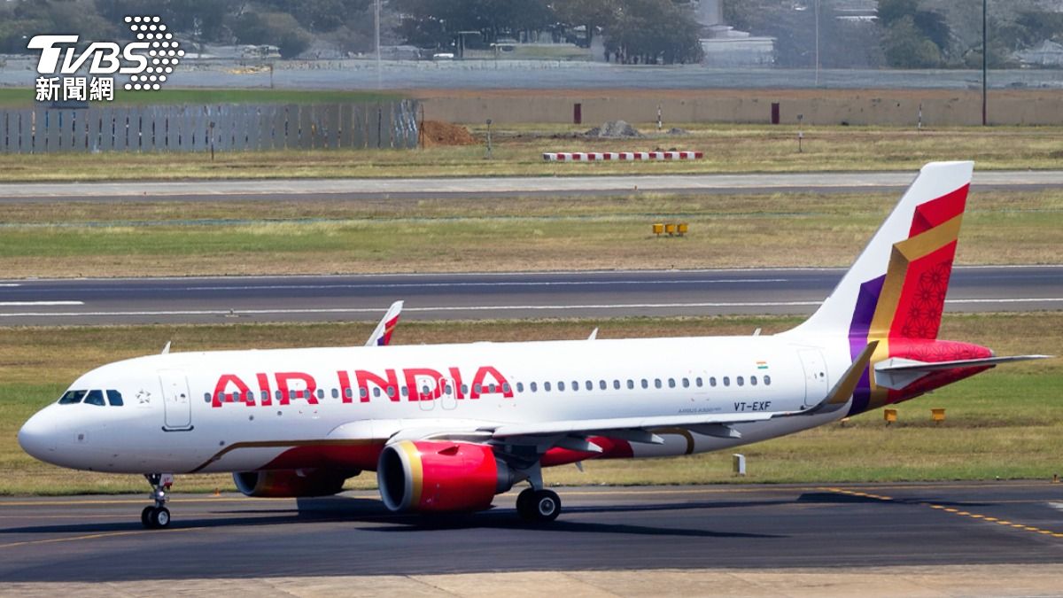 印度航空客機資料畫面。(圖/Air India)