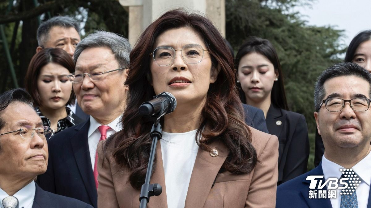 鄭麗文多次公開強調中華民族身份認同。（圖／達志影像美聯社）