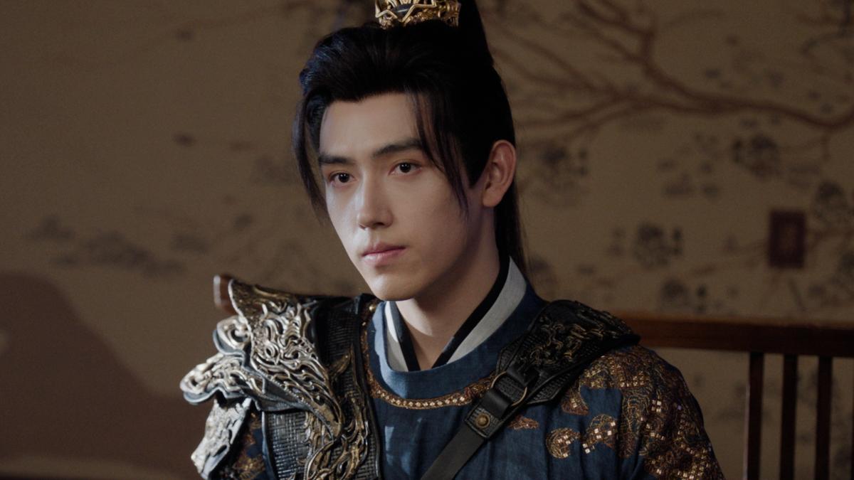 陳飛宇飾演腰佩靈劍的少年將軍「段胥」。(圖/Disney+提供)