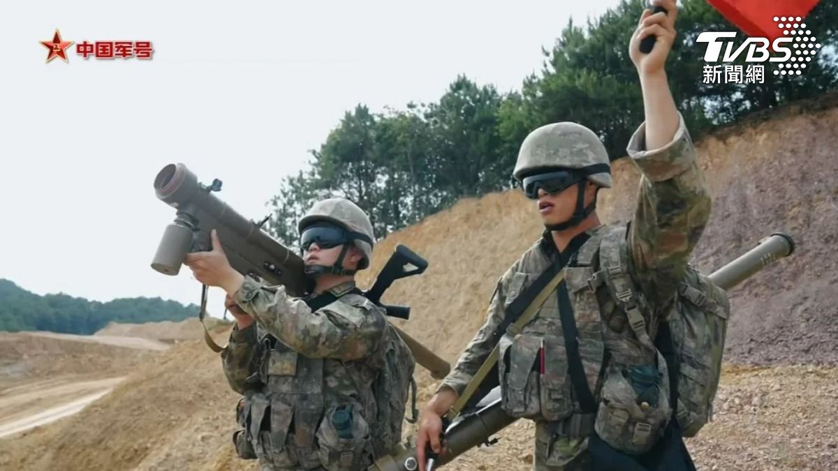 解放軍「肩射式防空飛彈」（MANPADs）系統資料畫面。（圖／中國軍號）