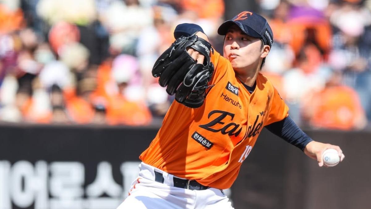 韓職／王彥程首挨轟！5局飆6K失3分吞敗　韓華鷹0：3遭完封