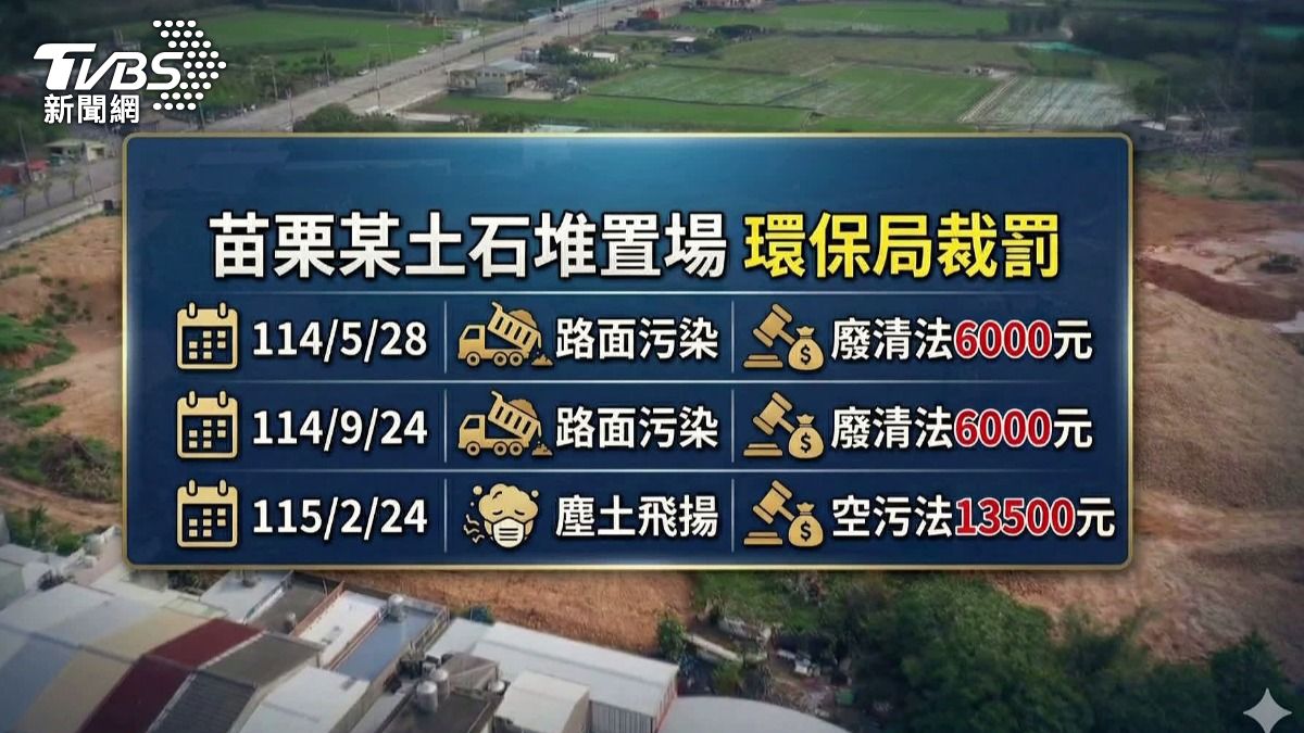 土石場10人遭警帶回,鎖定負責人到案說明。(圖/TVBS)