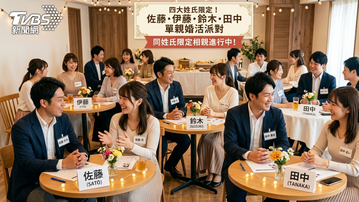 為保姓氏放大絕!日本瘋「同姓氏相親」 痛揭女性婚後改姓難處