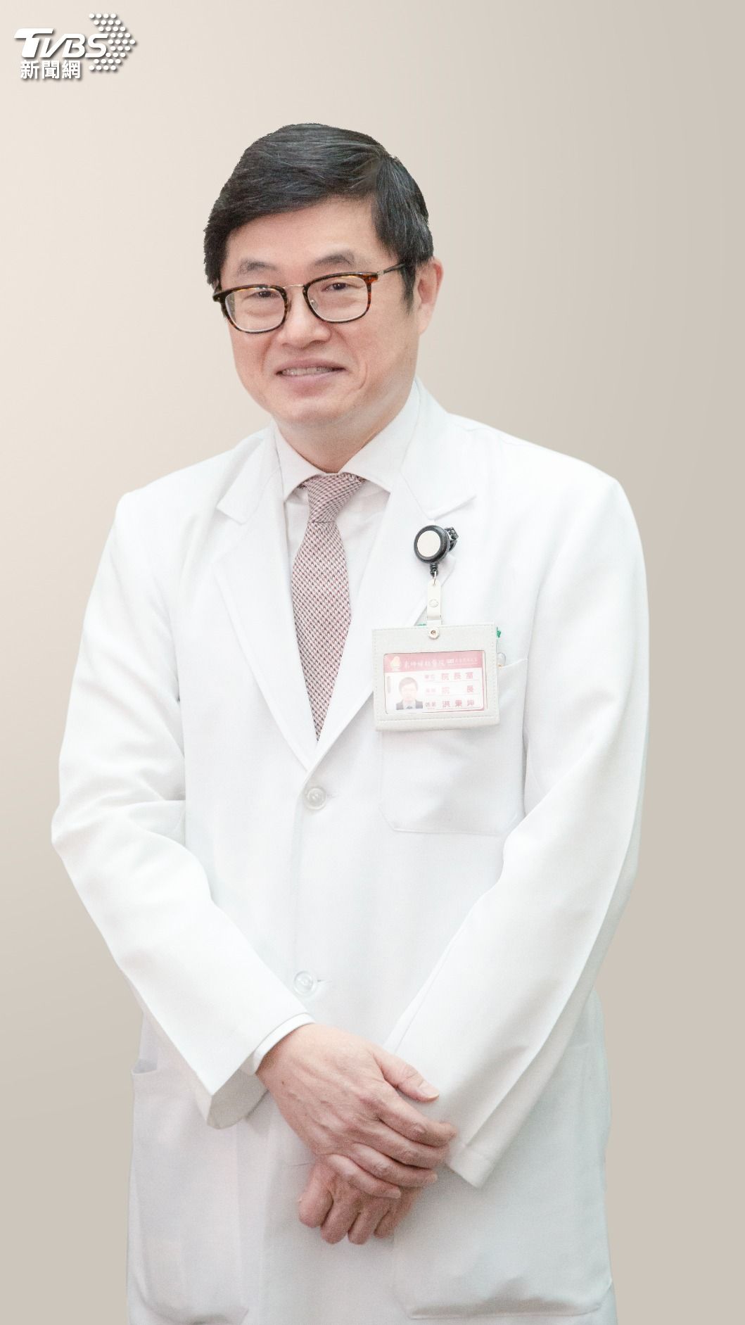 桃園秉坤婦幼醫院院長洪秉坤宣佈角逐桃園醫師公會理事長。(圖/洪秉坤提供)
