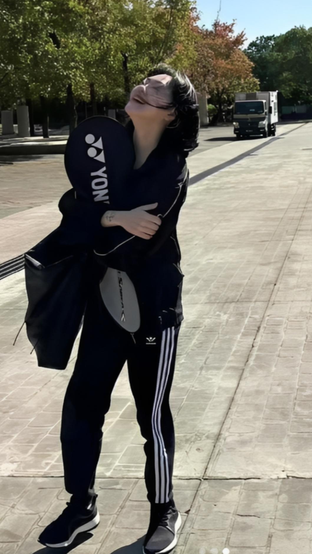 小S保養心法:每天至少走7000步。(圖/翻攝自IG@elephantdee)