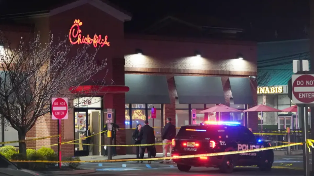 美快餐店驚傳槍響!蒙面男闖入掃射 多名員工受傷、警封鎖現場
