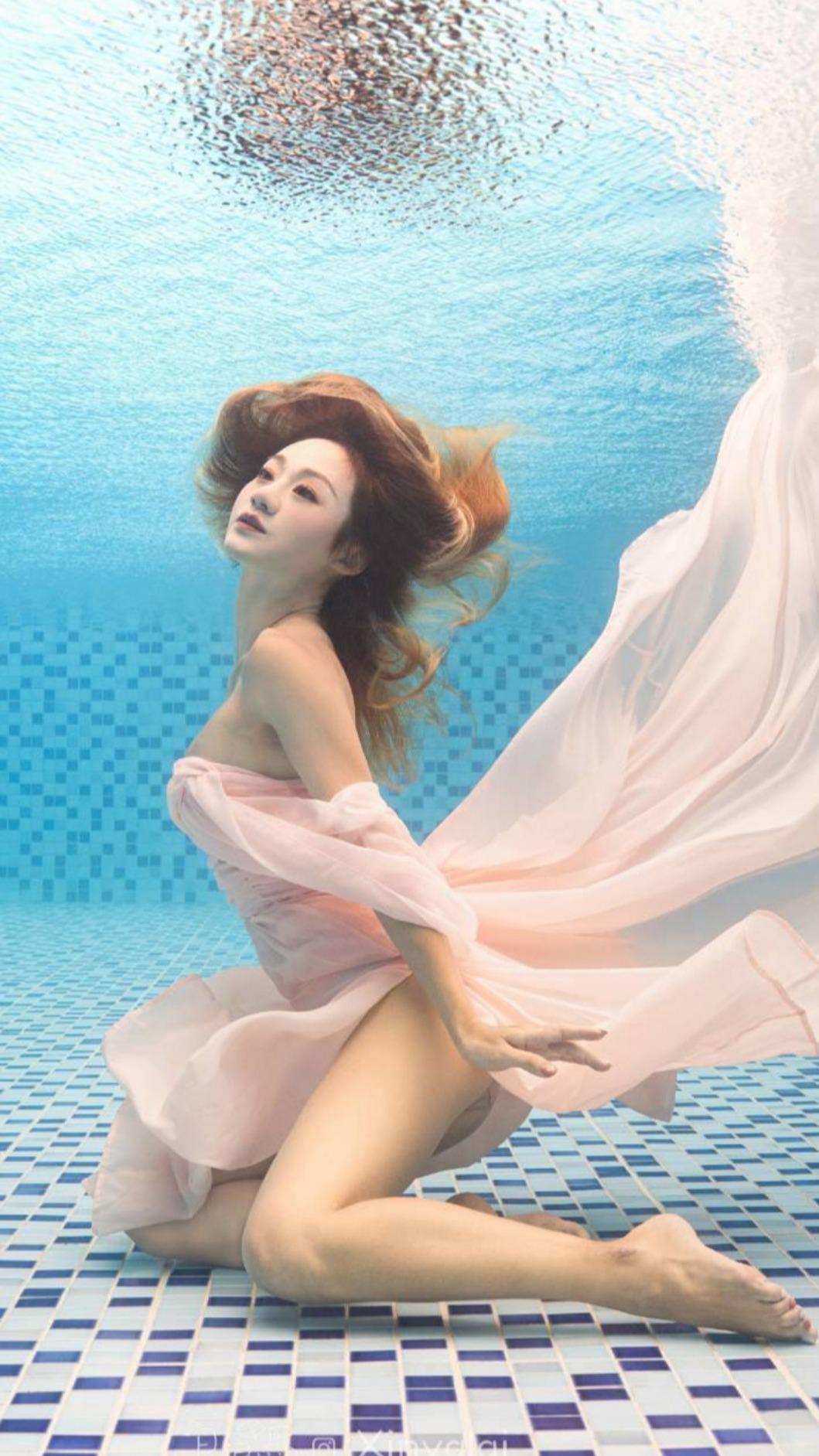 賴心雅分享水下絕美照。(圖/賴心雅提供)