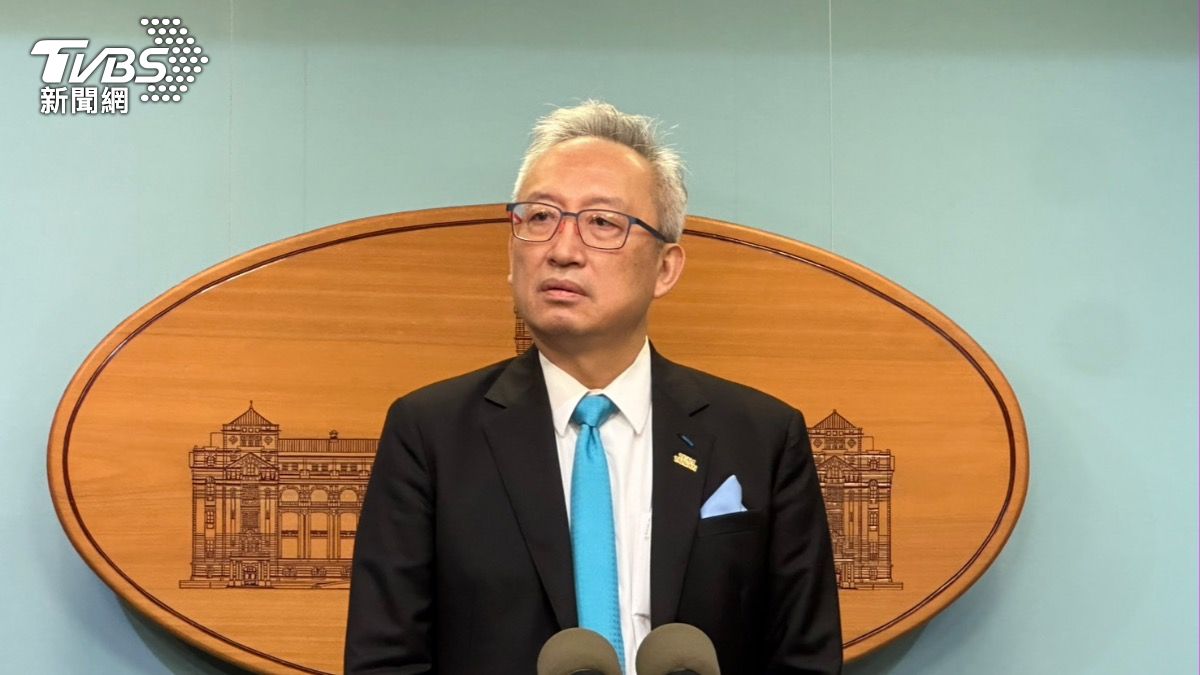 外交部次長吳志中表示,本次訪團採直飛方式。(圖/潘袁詩羽攝)