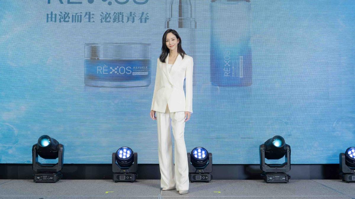 張鈞甯在保養方面很自律。(圖/RÈXOS提供)