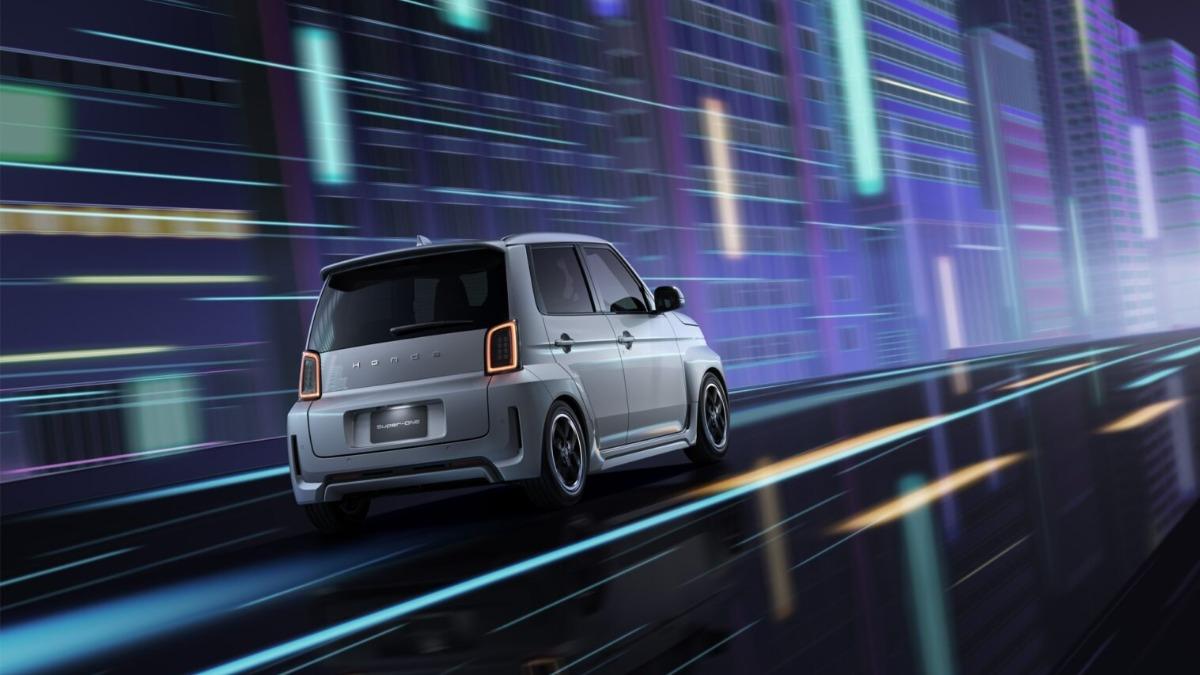 Honda Super-ONE以輕量化與低重心設定,打造靈活穩定的操控表現。(圖/Honda提供)