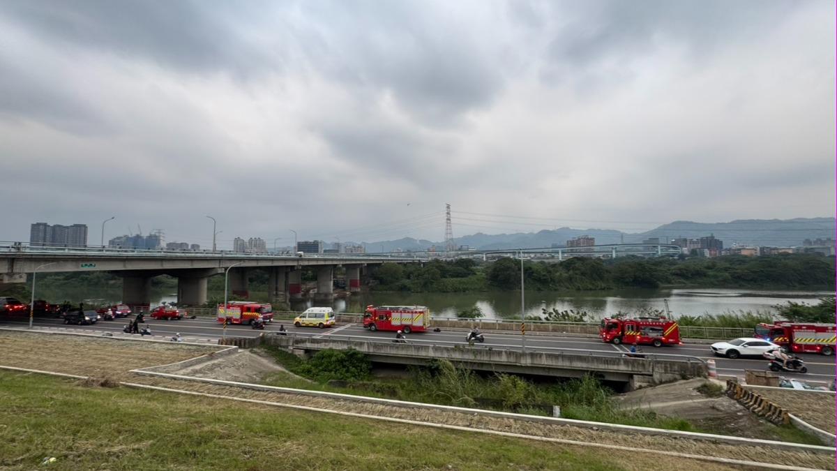 現役空軍女軍官新北城林橋墜河 2日後尋獲遺體