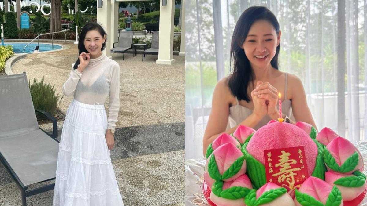 林明禎媽媽60歲太凍齡!泳池透視裝辣翻 網驚:像35歲