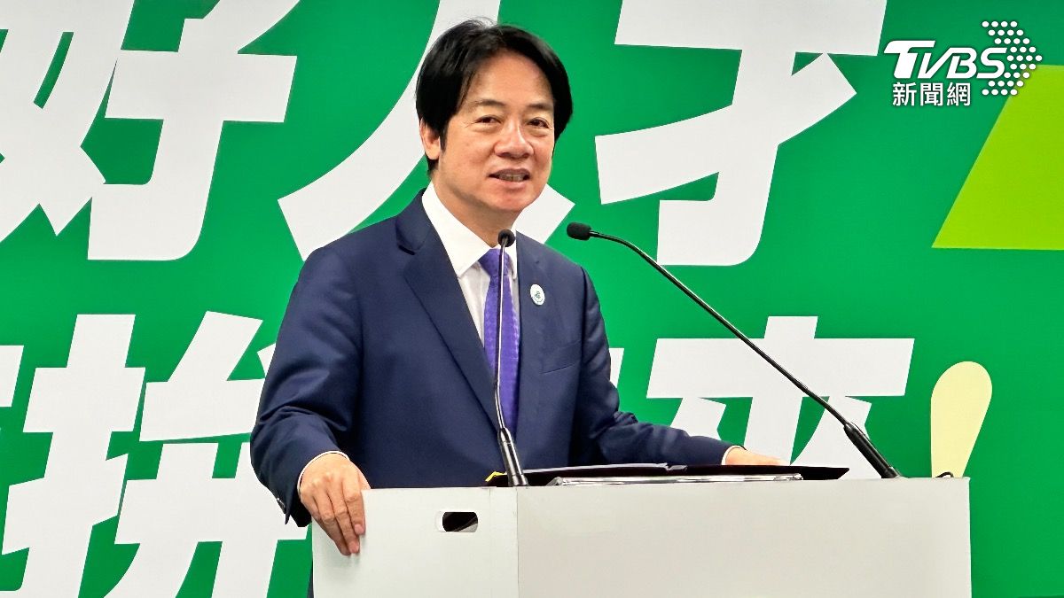 賴清德致詞。(圖/潘袁詩羽攝)