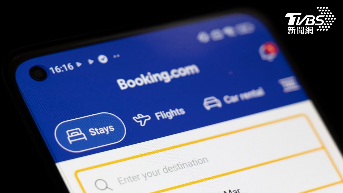 訂房網站Booking.com傳出個資外洩。（示意圖／shutterstock達志影像）