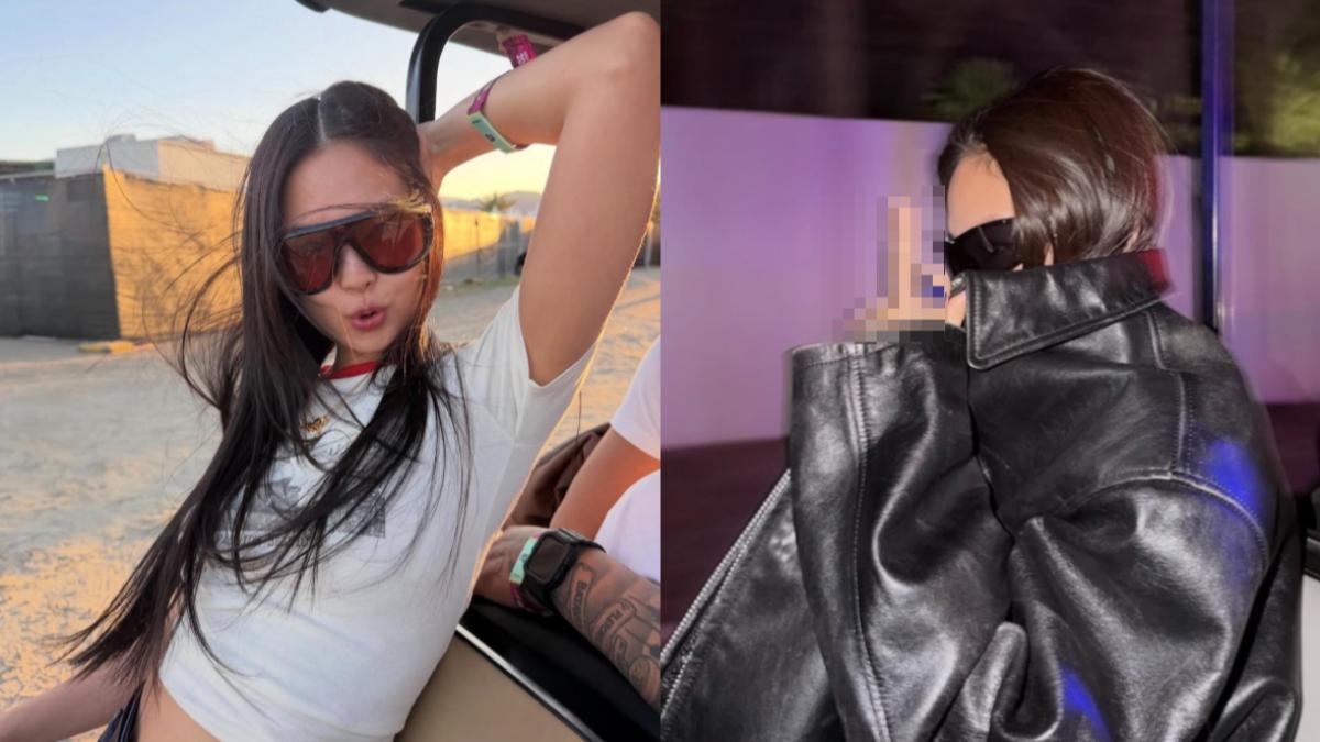人間香奈兒怎麼了?Jennie現蹤科切拉音樂節竟「比中指」