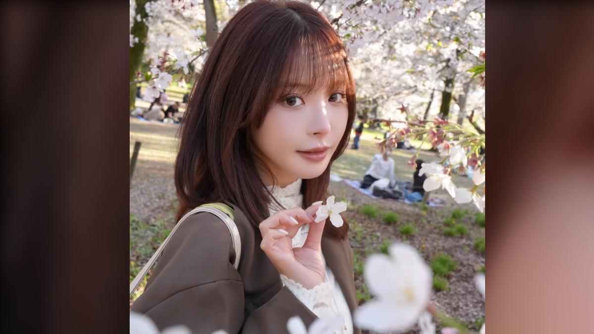 前AV女優桃乃木香奈。(圖/翻攝自桃乃木香奈IG)
