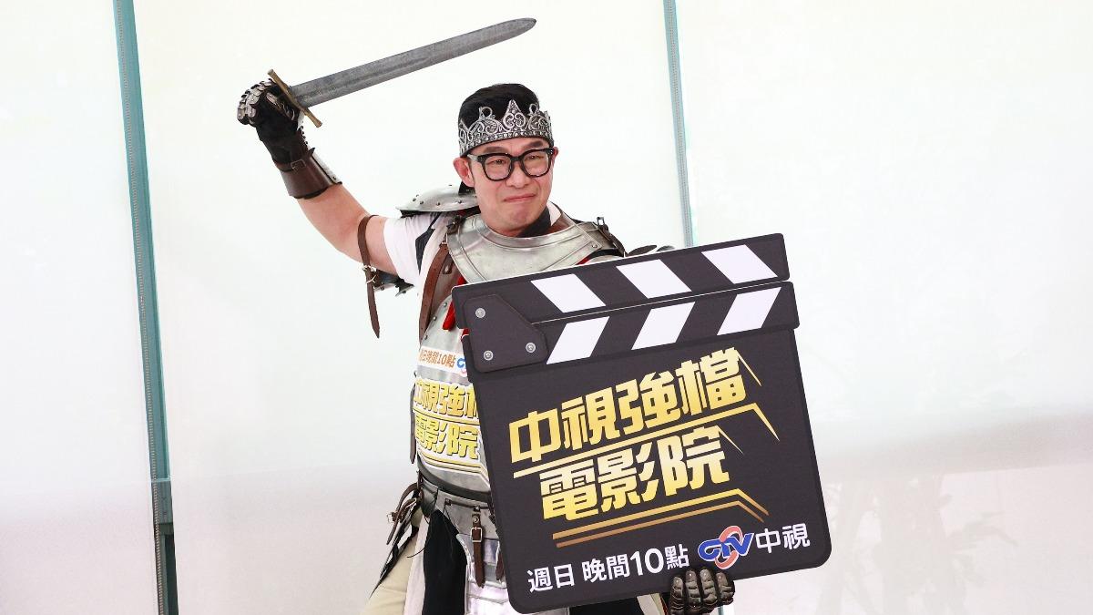 馬力歐拍攝宣傳短片。（圖／中視提供）