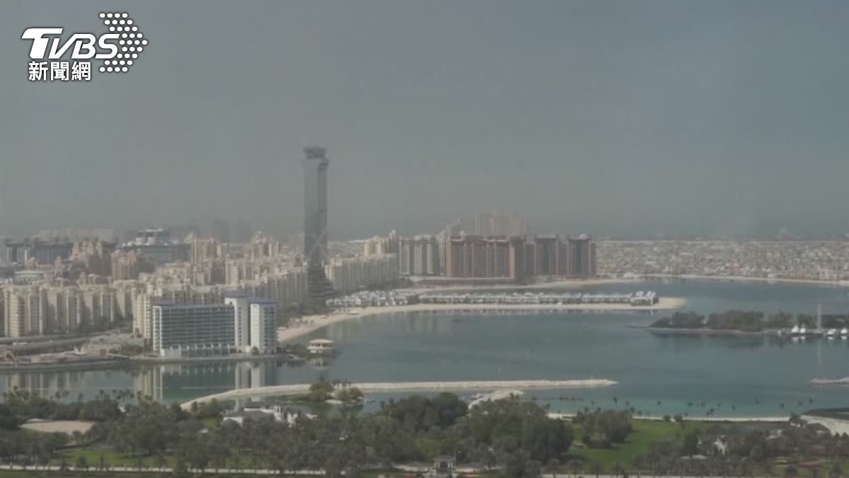 海灣國家因為遭伊朗報復，也籠罩在戰火陰影中。（圖／達志影像路透社）
