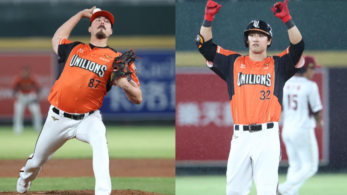 中職/喬登7局好投!猿隊「致命2誤」送禮 統一獅猛奪2連勝