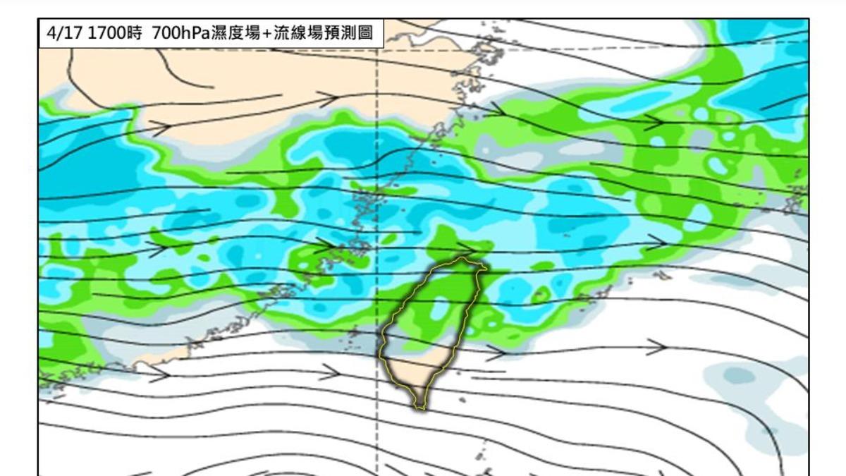 天氣/鋒面接近今變天!雨彈狂襲「3地區」 從中午下到晚上