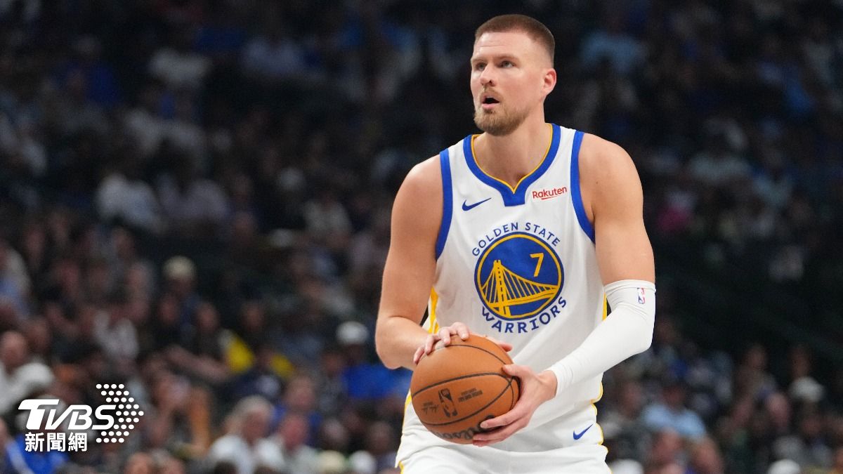 勇士中鋒波爾辛吉斯（Kristaps Porzingis）。（圖／達志影像美聯社）