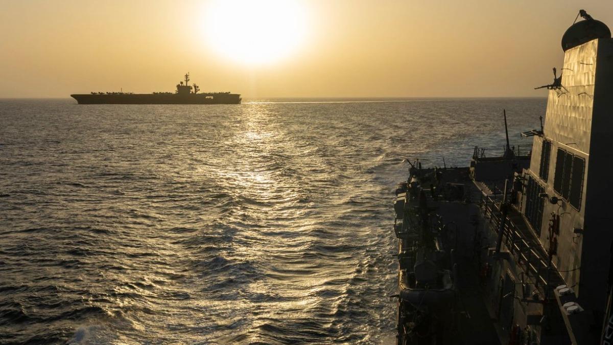 美軍封鎖伊朗!動員「12軍艦+破百架戰機」 14船緊急掉頭