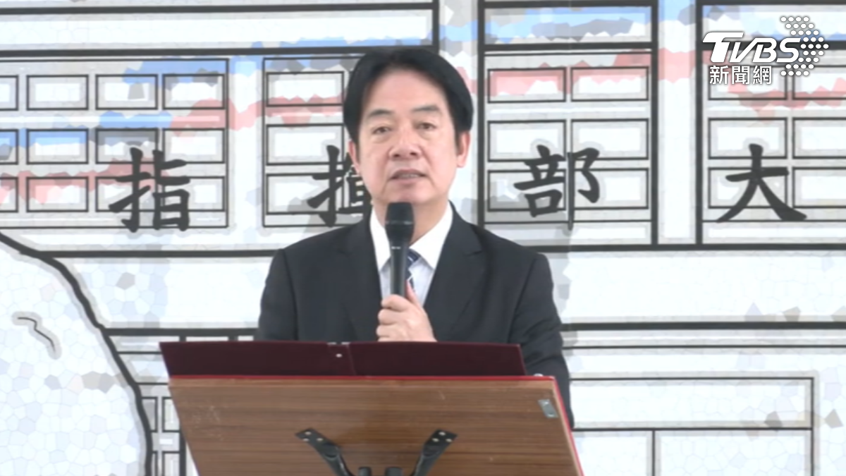 總統賴清德呼籲立法院盡速通過國防特別預算,加速籌編高機動性精準武器。(圖/TVBS)