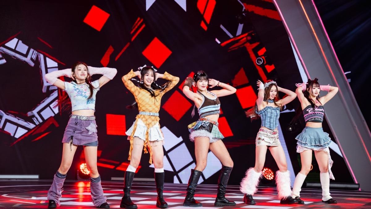 紀欣伶、柔柔、艾莉兒、Yula、黛比。 (圖/緯來電視網提供)