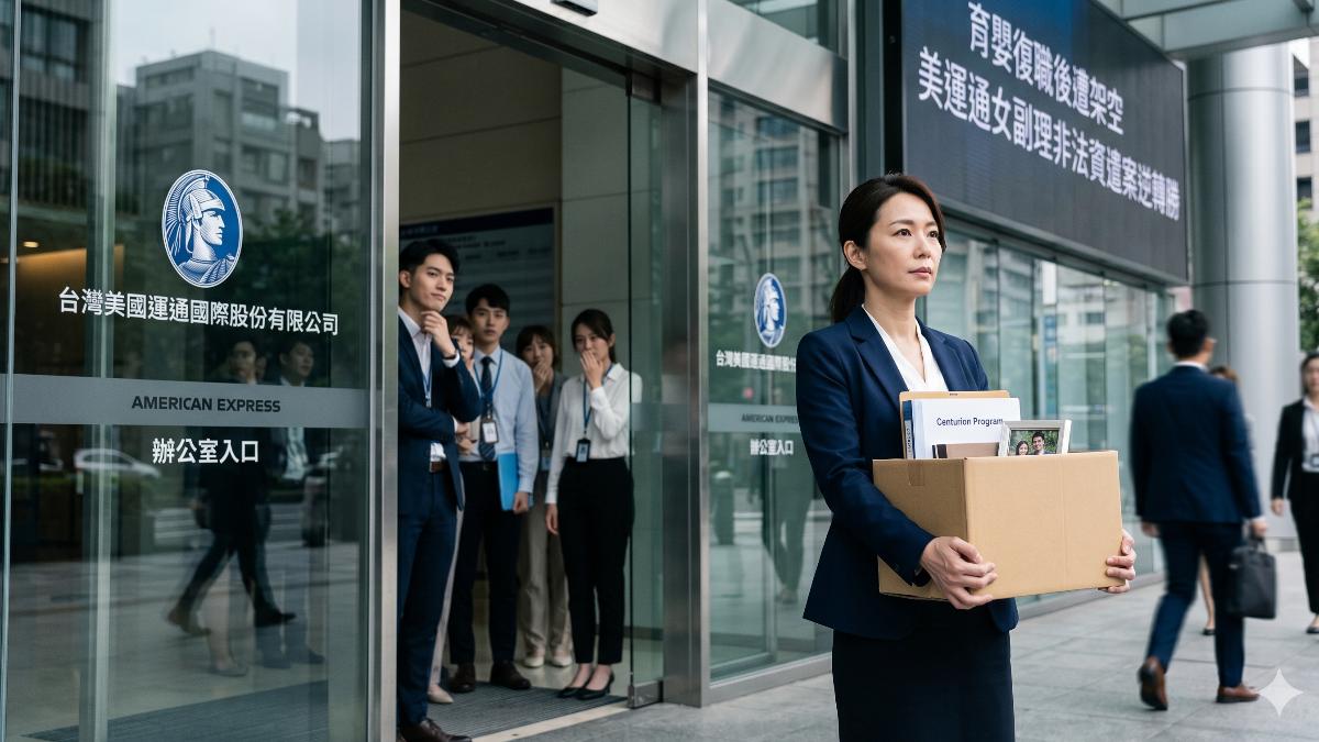 女副理育嬰復職被解雇 二審逆轉美國運通判賠550萬元