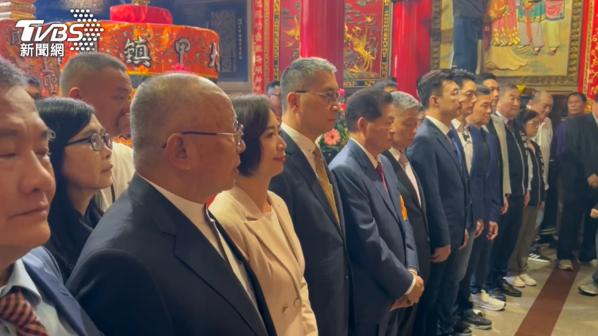 藍綠大咖到齊。(圖/TVBS)