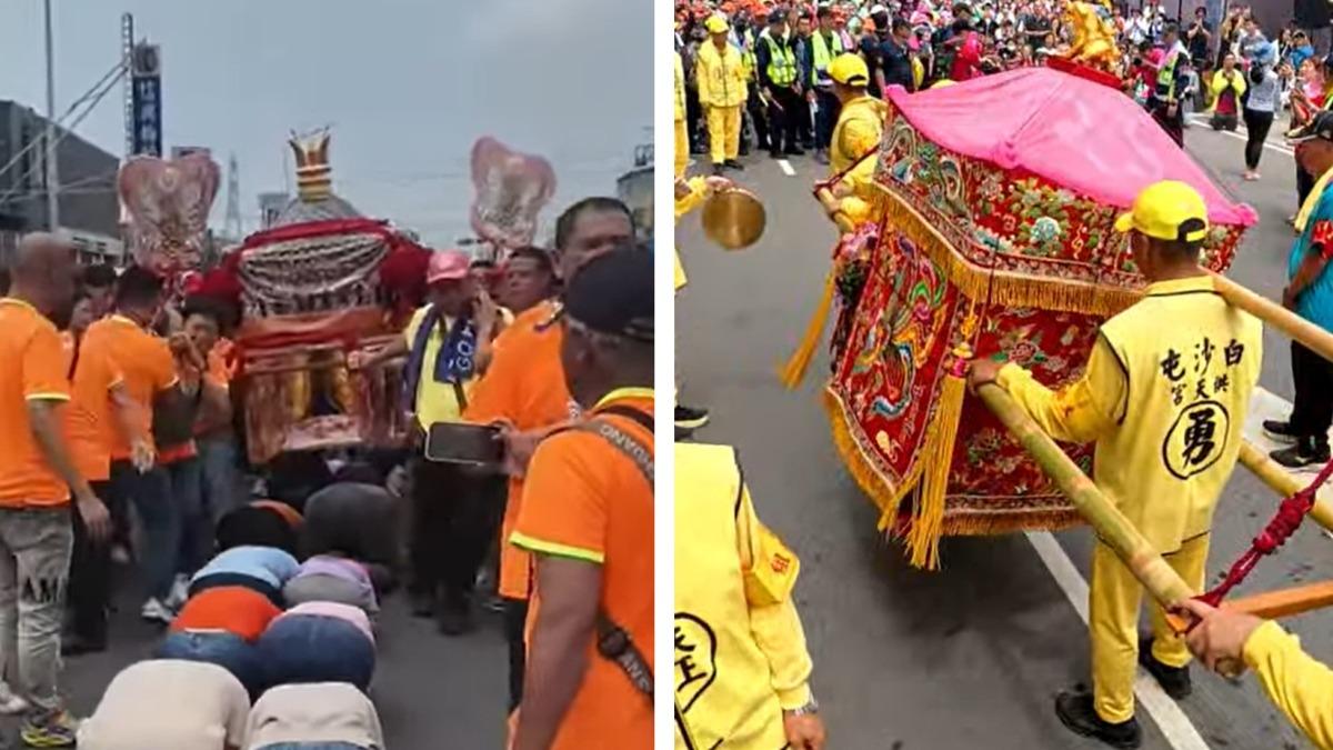 一北一南!粉紅超跑回鑾急行 與大甲媽「四媽會」恐落空