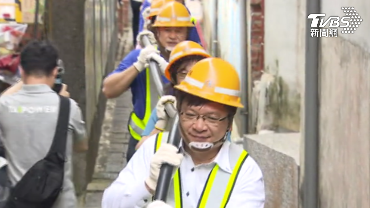 台電80周年，舉辦「有光就有路」體驗活動，走進第一線工作日常。（圖／TVBS）